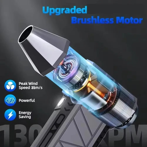 AutoGleam™ Pro Turbo Jet Air Duster